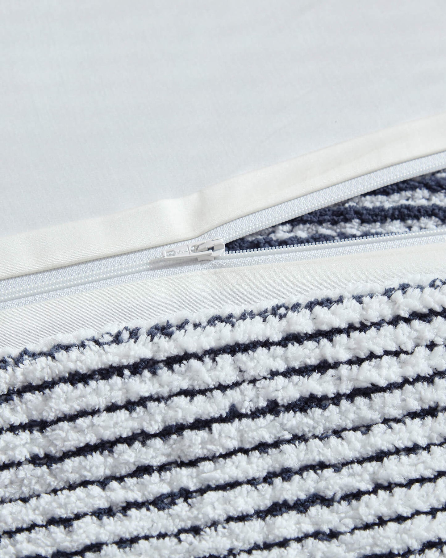 Two-Tone Snug Ribbed Duvet Cover | Last Chance