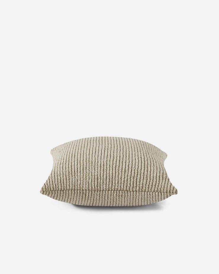 Two-Tone Ribbed Throw Pillow - Fluent Trends