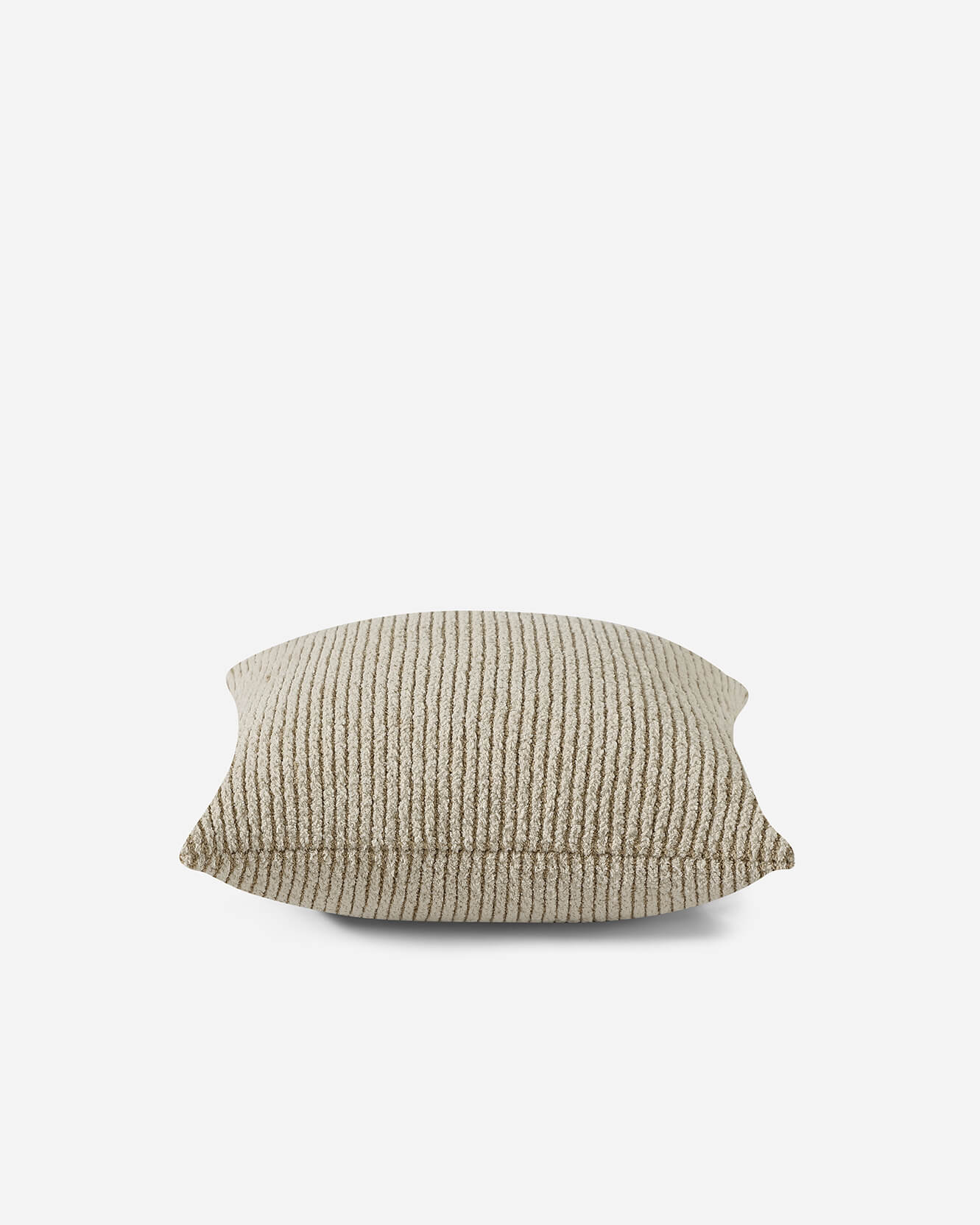 Two-Tone Ribbed Throw Pillow | Last Chance