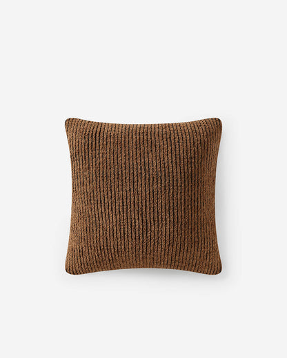 Two-Tone Ribbed Throw Pillow Sunday Citizen