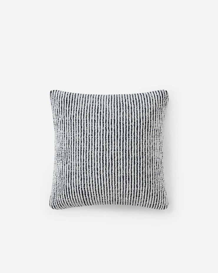 Two-Tone Ribbed Throw Pillow - Fluent Trends