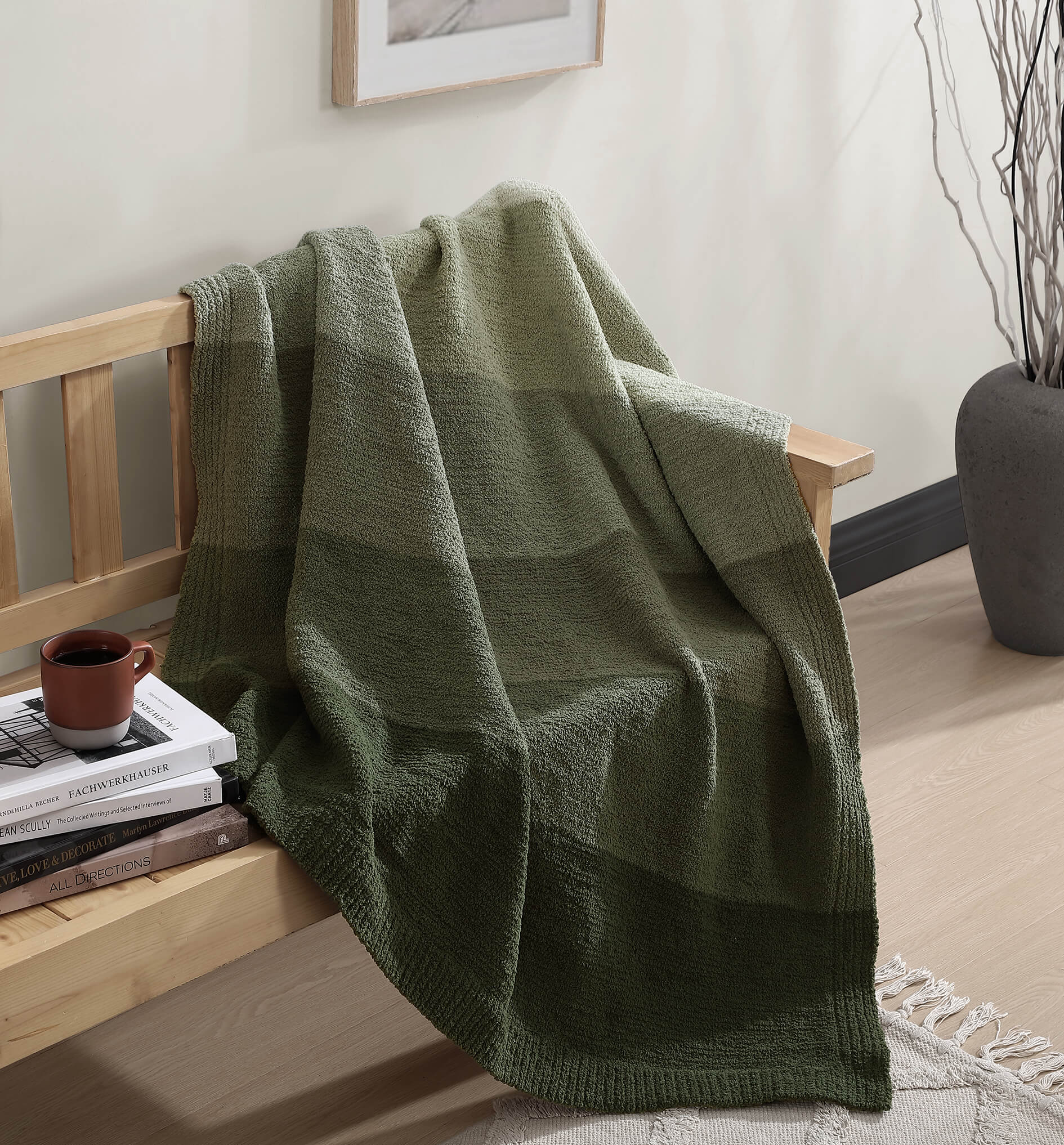 Ombre Lightweight Throw Sunday Citizen