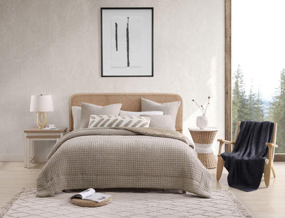 Snug Waffle Comforter Queen - Bamboo & Recycled Fill | Queen King Cal King