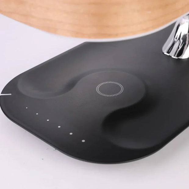 Table Lamp With Speaker & Wireless Charger - Fluent Trends