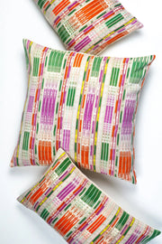 Vintage Carmen Ikat Pillow - Fluent Trends