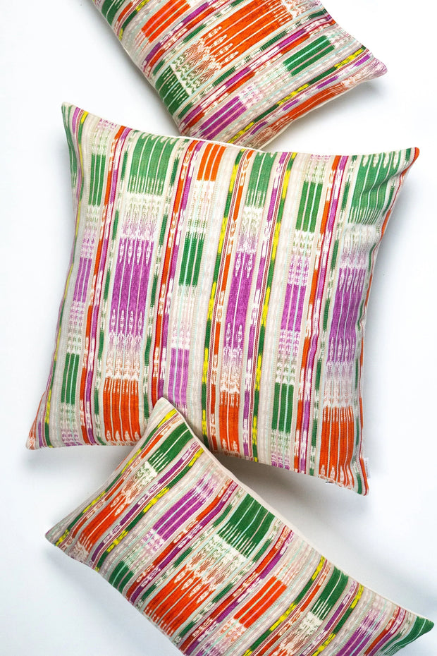 Vintage Carmen Ikat Pillow - Fluent Trends