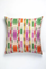 Vintage Carmen Ikat Pillow - Fluent Trends