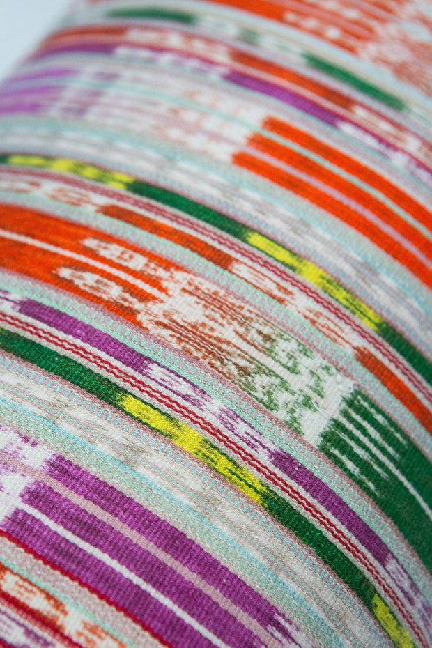Vintage Carmen Ikat Pillow - Fluent Trends