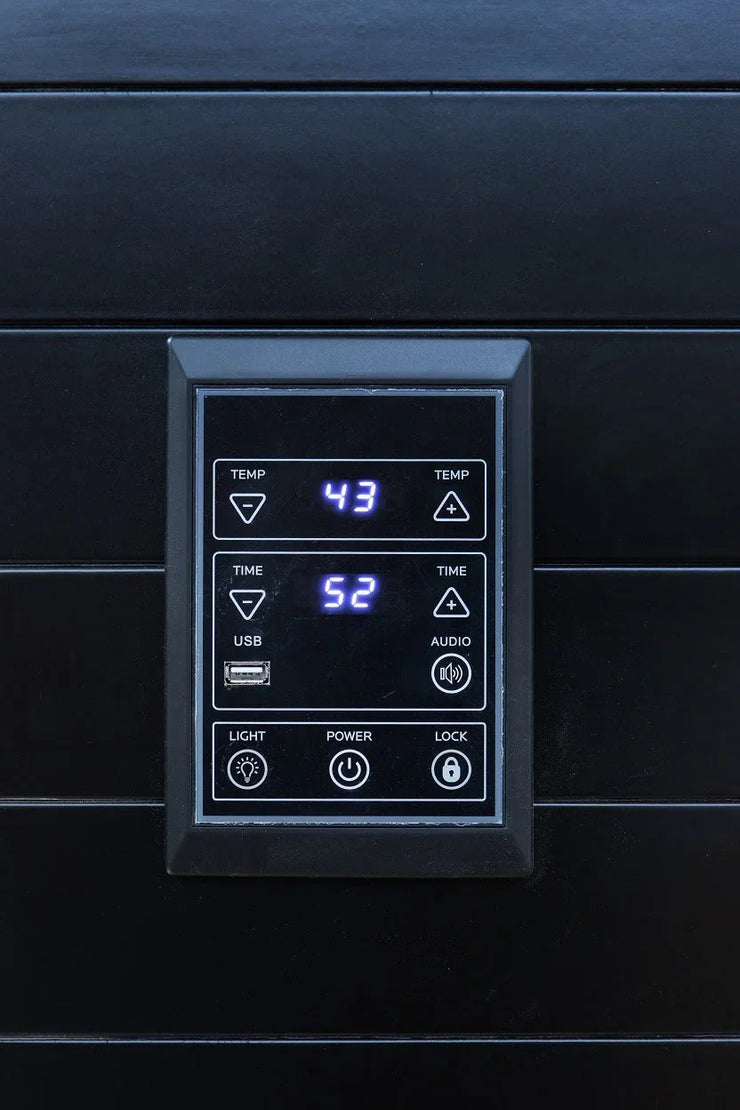 Peak Saunas Everest 2-Person Full Spectrum Infrared XL Medical-Grade Red Light - Fluent Trends