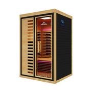 Peak Saunas Everest 2-Person Full Spectrum Infrared XL Medical-Grade Red Light - Fluent Trends