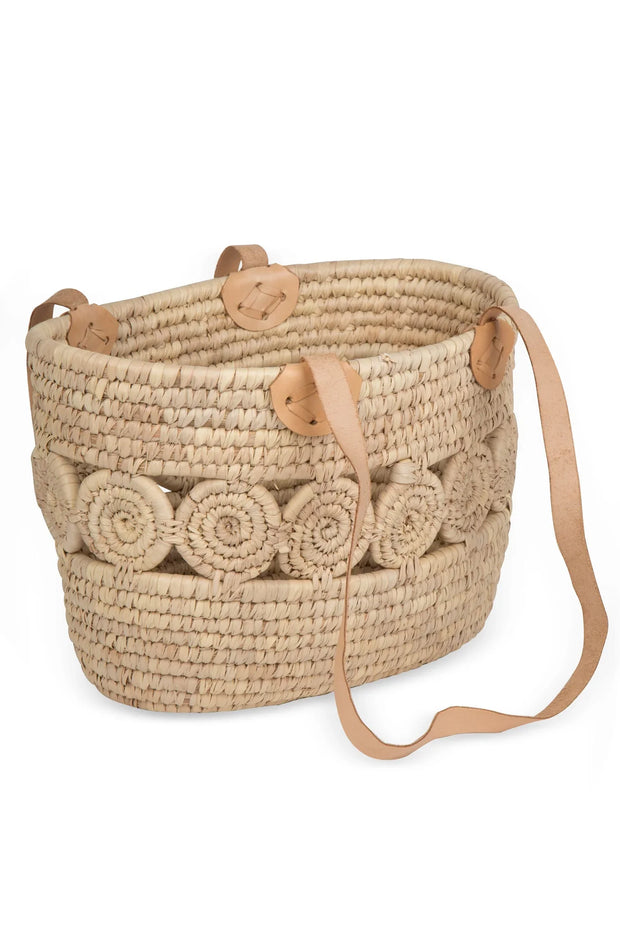 Essential Companion Leather Straps Tote Bag - Fluent Trends