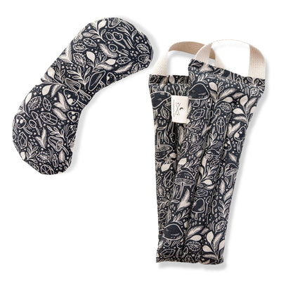 Eye Mask + Neck Wrap Bundle - Mystical Mushroom - Fluent Trends Eye Mask Set