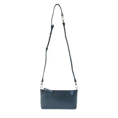 Elia Convertible Leather Bag – Clutch, Shoulder & Crossbody