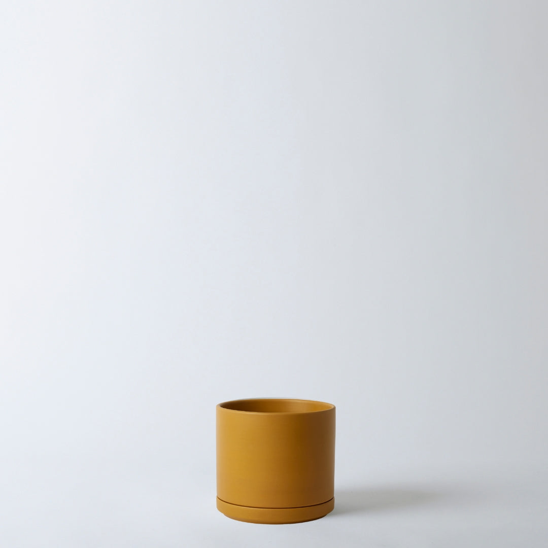 Solid Goods - Ceramic Cylinder with Saucer - Fluent Trends