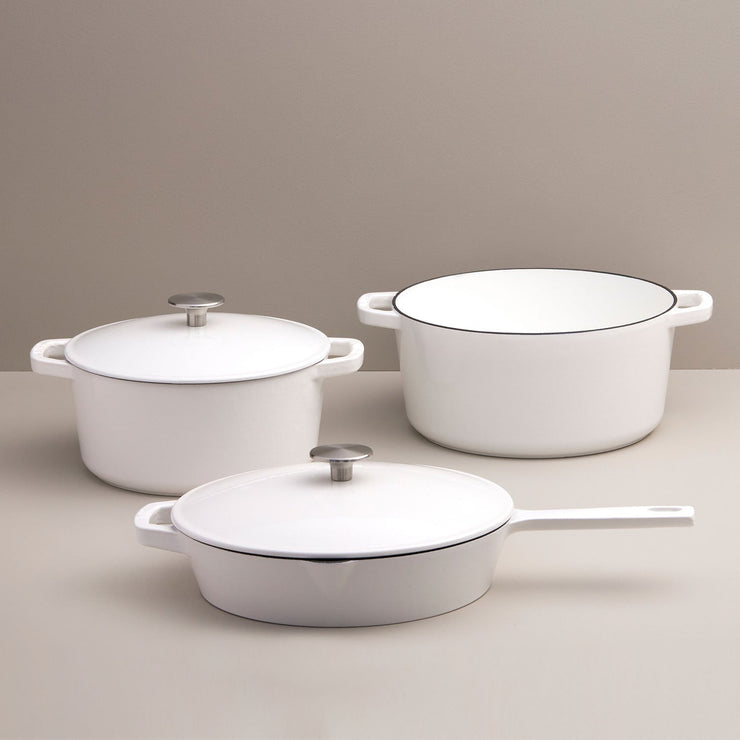 5-Piece Cast Iron Cookware Set - Fluent Trends Cookware Set