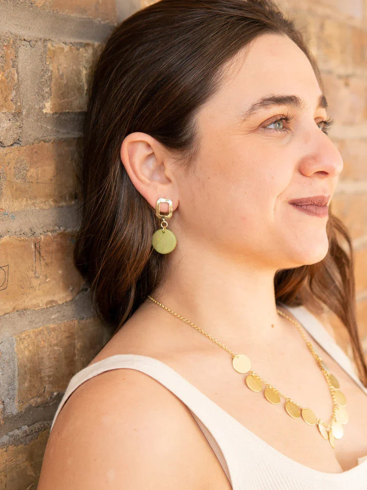 Mid Mod Dangle Studs - Fluent Trends