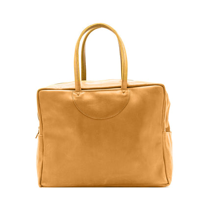 Bonnell Travel Bag | Natural Leather