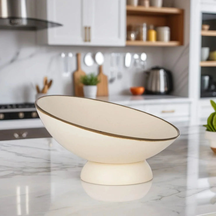 Santorini Bowl - Cream - Fluent Trends