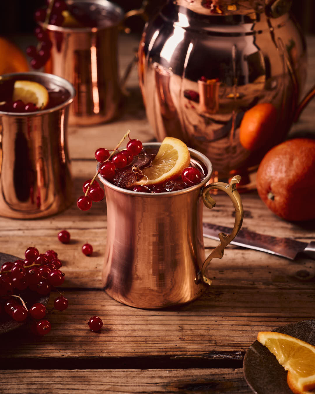 Vintage Inspired Cocktail Mugs (Set of 4)