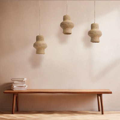 Oka Curvy Pendant Lamp Shade - Fluent Trends Lampshades