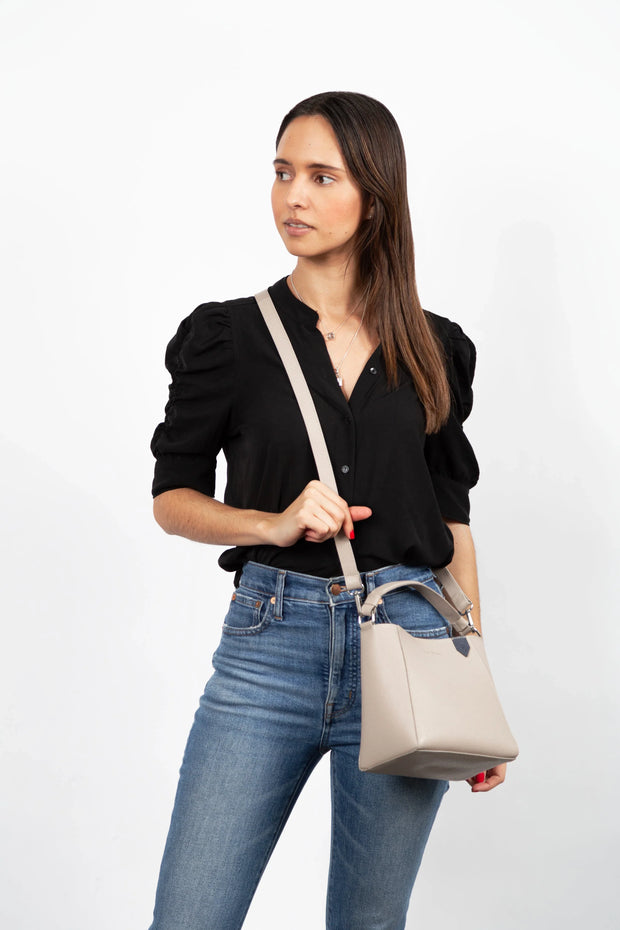 Yaya Leather Bucket Bag - Fluent Trends Bucket Bags