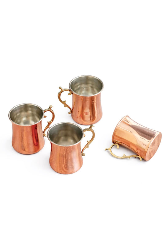 Vintage Inspired Cocktail Mugs (Set of 4)