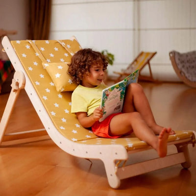 Adjustable Lounge Chair with Comfy Pad for Kids - Fluent Trends