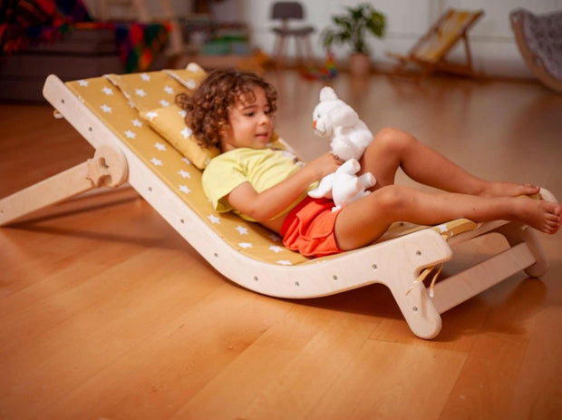 Adjustable Lounge Chair with Comfy Pad for Kids - Fluent Trends