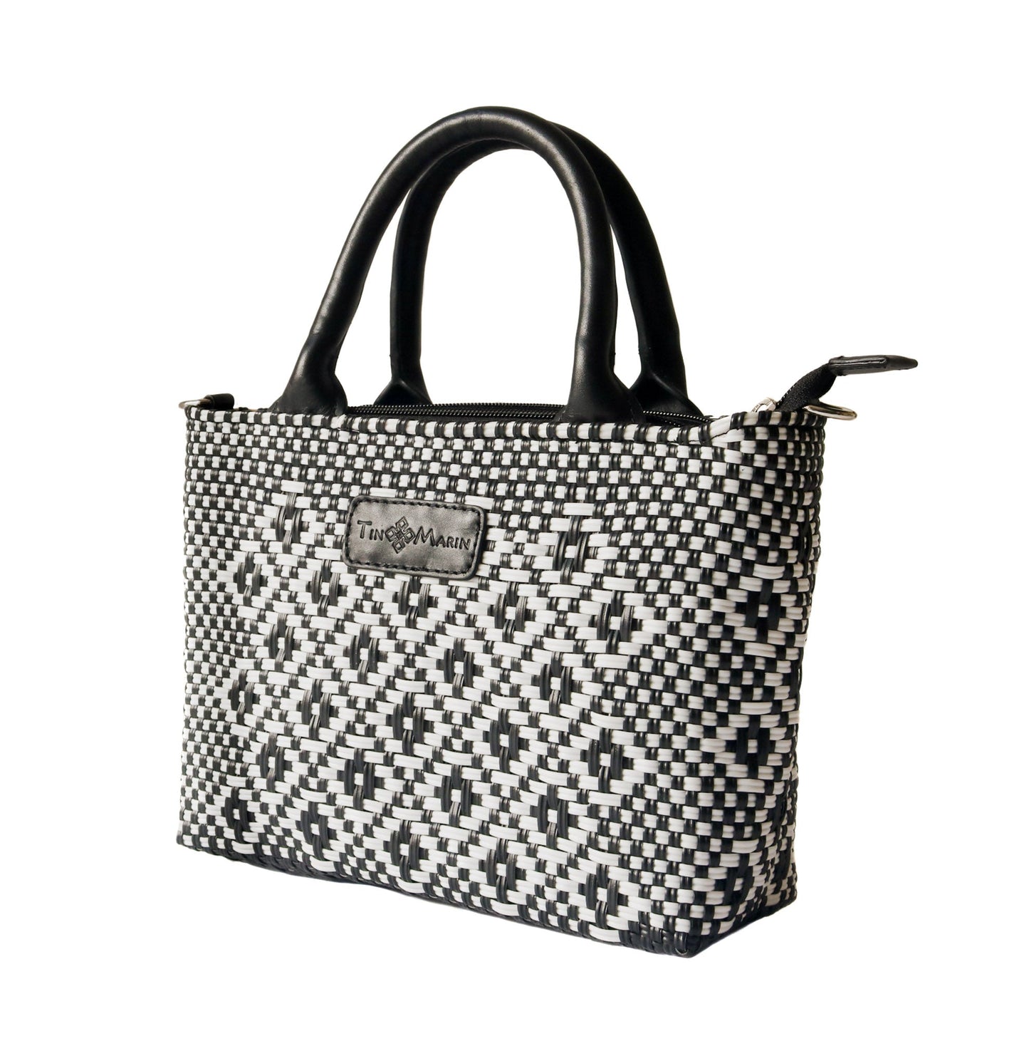 Panda Small Woven Crossbody Bag - Fluent Trends Cross Body Bag