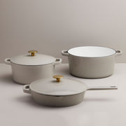 5-Piece Cast Iron Cookware Set - Fluent Trends Cookware Set