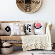 AfriScandi Sunrise Throw Pillow - Fluent Trends