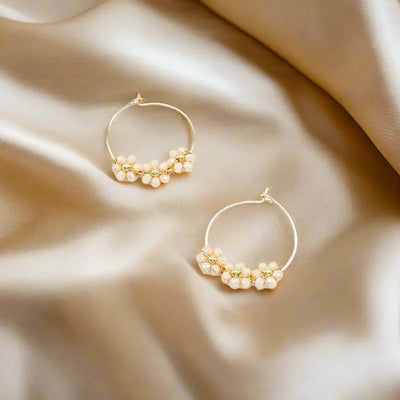 Daisy gold earrings - Fluent Trends