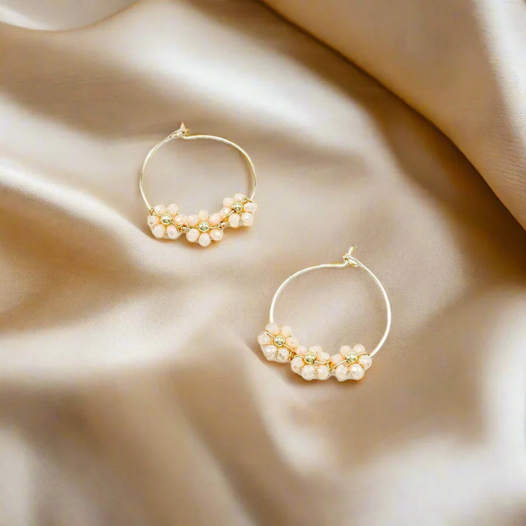 Daisy gold earrings - Fluent Trends