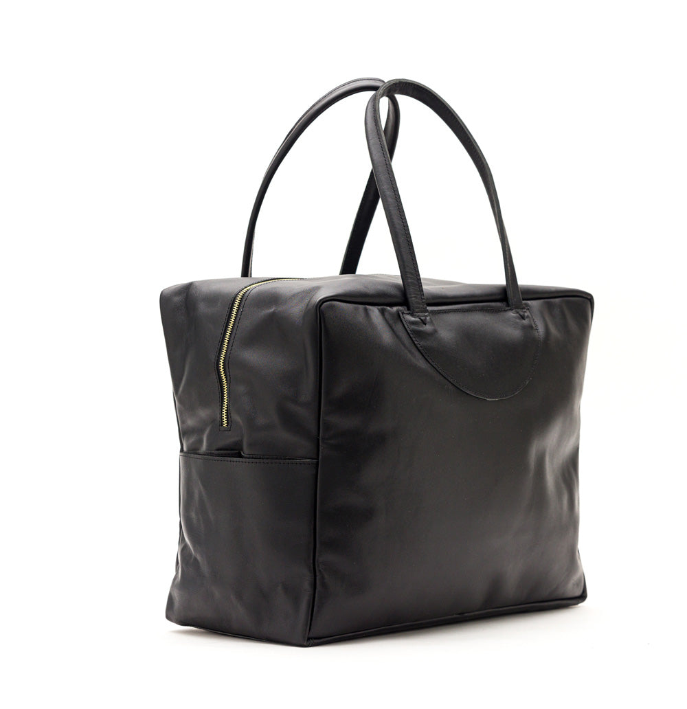 Bonnell Travel Bag | Natural Leather