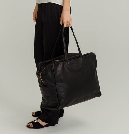 Bonnell Travel Bag | Natural Leather