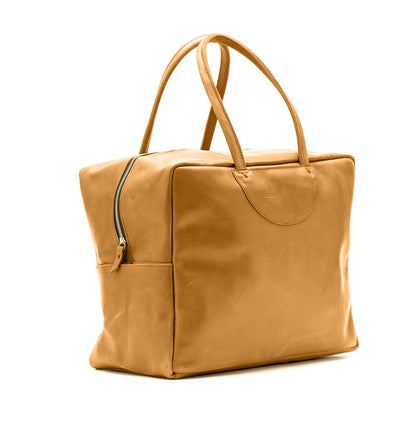 Bonnell Travel Bag | Natural Leather