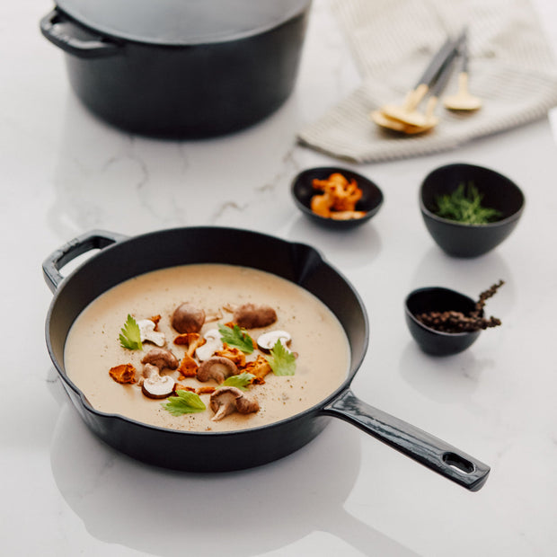 5-Piece Cast Iron Cookware Set - Fluent Trends Cookware Set