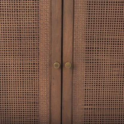 Baden Woven Sideboard White Cliff Studio