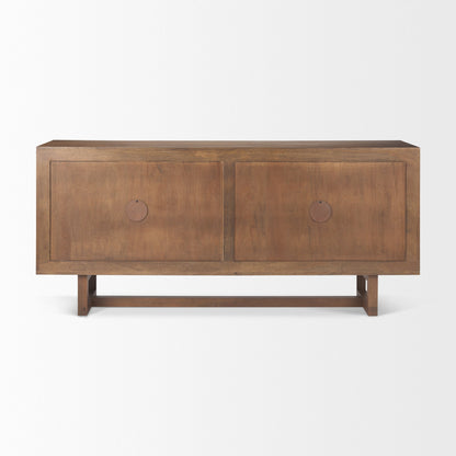 Baden Woven Sideboard White Cliff Studio