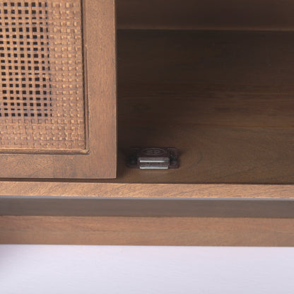 Baden Woven Sideboard White Cliff Studio