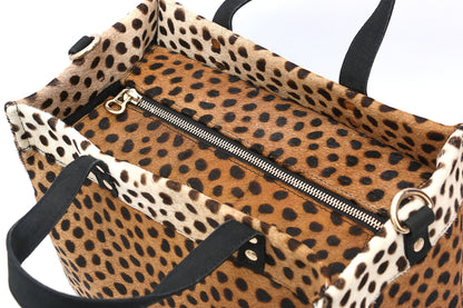 Mimi Leopard Tote