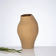 Mosco Light Brown Vase - Fluent Trends