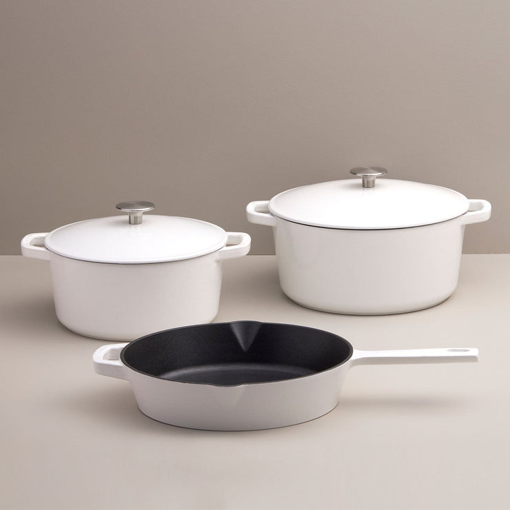 5-Piece Cast Iron Cookware Set - Fluent Trends Cookware Set