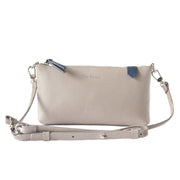 Elia Convertible Leather Bag – Clutch, Shoulder & Crossbody - Fluent Trends 
