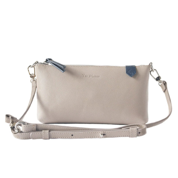 Elia Convertible Leather Bag – Clutch, Shoulder & Crossbody - Fluent Trends 