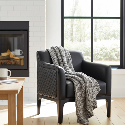 Edward Leather Lounge Chair