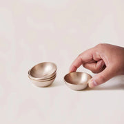 Bronze Kansa Dip Bowl, 1.5" - Set of 4 - Fluent Trends