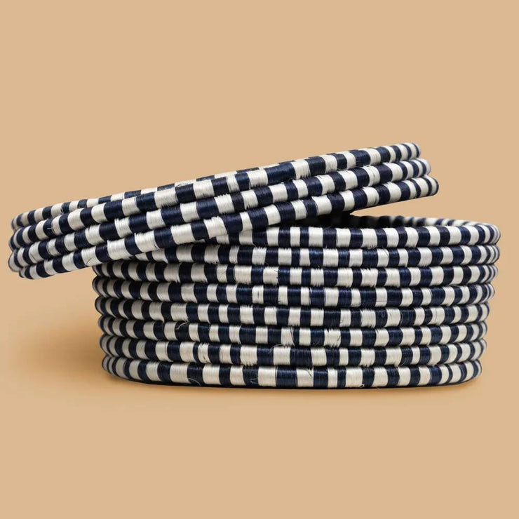 Lidded Storage Boxes - Set of 2 - Fluent Trends