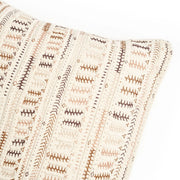 Dahli Brown Hand Embroidered Pillow - Fluent Trends
