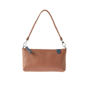 Elia Convertible Leather Bag – Clutch, Shoulder & Crossbody - Fluent Trends 